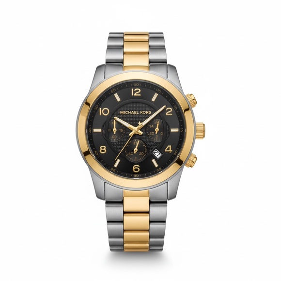 Michael Kors Accessories - Michael Kors Two-Tone Chronograph Watch – Stainless Steel